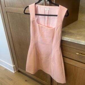 Blush Pink Sleeveless Mini Dress